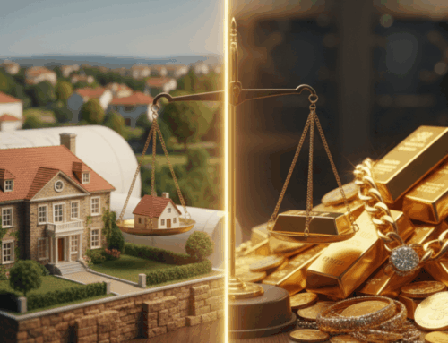 Ouro ou Imóveis? Por Que o Ouro Pode Ser a Melhor Escolha na Construção de Patrimônio